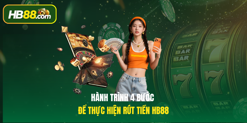 Hành trình 4 bước để thực hiện Rút tiền HB88